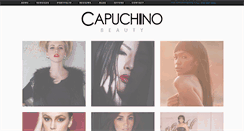 Desktop Screenshot of capuchinobeauty.com